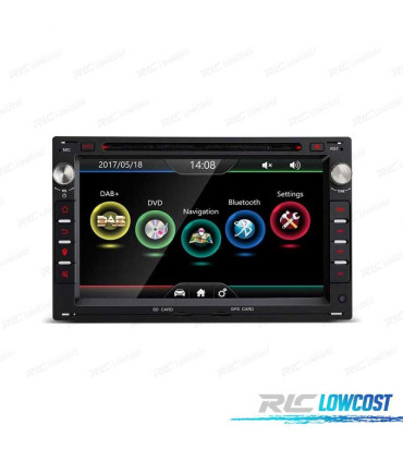 RADIO GPS ANDROID 10 PER SEAT SKODA VOLKSWAGEN VW USB GPS TATTILE HD