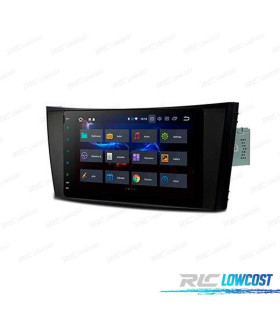 RADIO GPS ANDROID 12 PER MERCEDES W211 W219 CLS