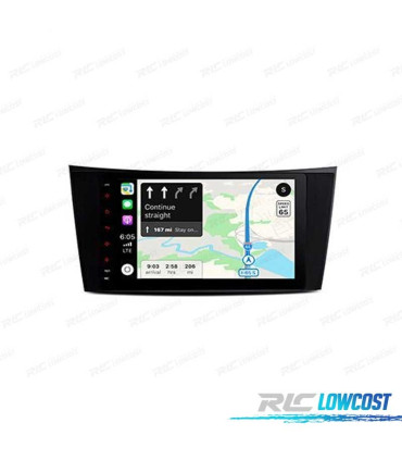 RADIO GPS ANDROID 12 PER MERCEDES W211 W219 CLS