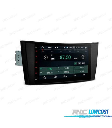 RADIO GPS ANDROID 12 PER MERCEDES W211 W219 CLS