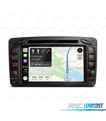RADIO GPS ANDROID 10 PER MERCEDES OCTA-CORE DVD
