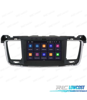 RADIO GPS ANDROID 10 PER PEUGEOT 508 11-15