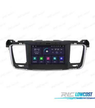 RADIO GPS ANDROID 10 PER PEUGEOT 508 11-15