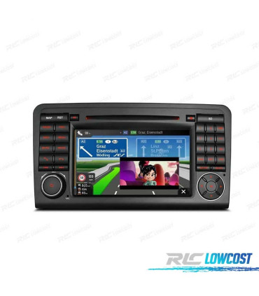 RADIO GPS ANDROID 10 PER MERCEDES OCTA-CORE MULTIMEDIA DVD GPS 7"
