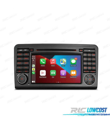 RADIO GPS ANDROID 10 PER MERCEDES OCTA-CORE MULTIMEDIA DVD GPS 7"