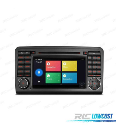 RADIO GPS ANDROID 10 PER MERCEDES OCTA-CORE MULTIMEDIA DVD GPS 7"
