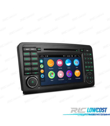 RADIO GPS ANDROID 10 PER MERCEDES OCTA-CORE MULTIMEDIA DVD GPS 7"