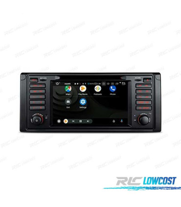 RADIO GPS ANDROID 10 PER BMW SERIE 5 SERIE 7 HEXA-CORE MULTIMEDIA DVD HDMI