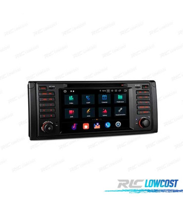 RADIO GPS ANDROID 10 PER BMW SERIE 5 SERIE 7 HEXA-CORE MULTIMEDIA DVD HDMI
