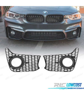 GRIGLIE ANTIABBAGLIANTI BMW F30 F31 11-15 LOOK M3 NERO OPACO