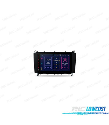RADIO GPS ANDROID 11 PER MERCEDES CLK A209 C209 02-09