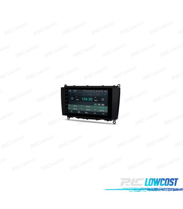 RADIO GPS ANDROID 11 PER MERCEDES CLK A209 C209 02-09