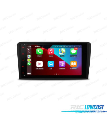 RADIO GPS ANDROID 12 PER AUDI A3 S3 RS3 03-12