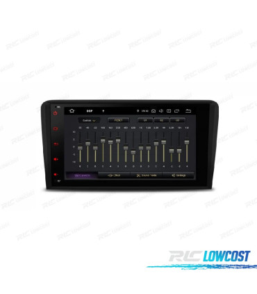 RADIO GPS ANDROID 12 PER AUDI A3 S3 RS3 03-12