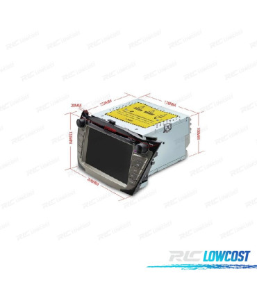 RADIO GPS ANDROID 12 PER HYUNDAI IX35 TUCSON 09-15
