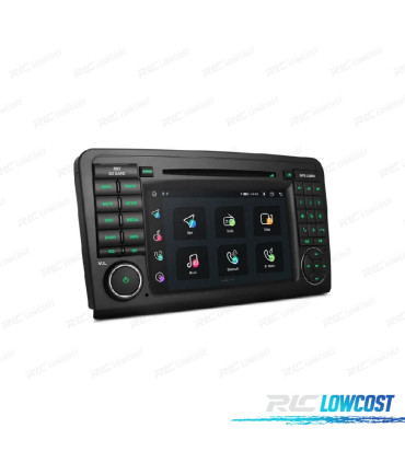 RADIO GPS ANDROID 11 CLASSE ML W164 GL X164 PER MERCEDES 05-12