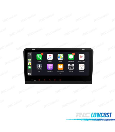 RADIO GPS ANDROID 12 PER AUDI A3 S3 RS3 03-12