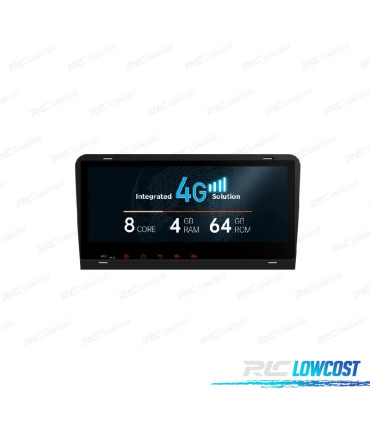 RADIO GPS ANDROID 12 PER AUDI A3 S3 RS3 03-12