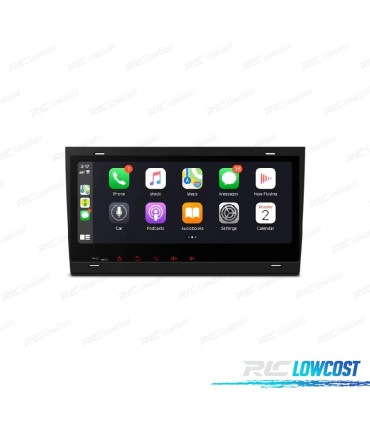 RADIO GPS ANDROID 12 PER AUDI A4 S4 RS4 SEAT EXEO 00-08