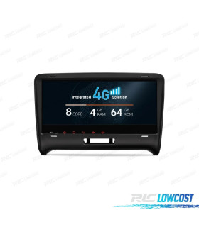 RADIO GPS ANDROID 14 PER AUDI TT MK2 06-12