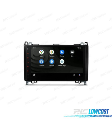 RADIO GPS ANDROID 10 PER MERCEDES A B VITO VIANO SPRINTER 9"