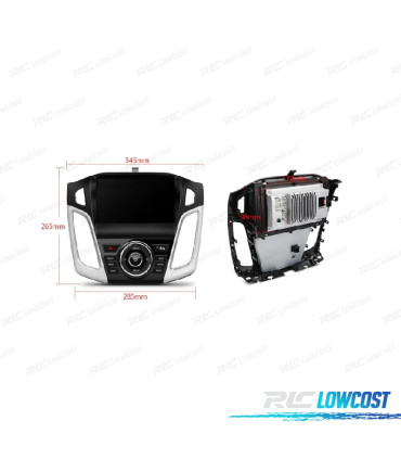 RADIO GPS ANDROID 13 PER FORD FOCUS 3 12-17