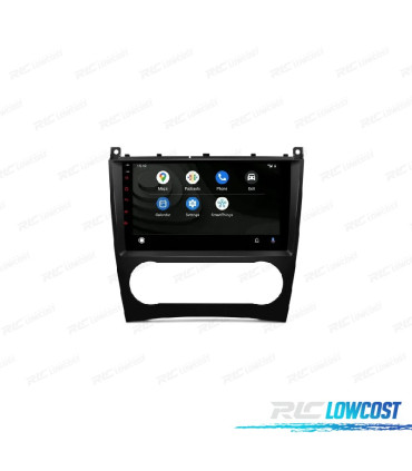 RADIO GPS ANDROID 13 PER MERCEDES CLASSE C W203 CLK W209 G W463 04-08