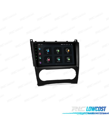 RADIO GPS ANDROID 13 PER MERCEDES CLASSE C W203 CLK W209 G W463 04-08