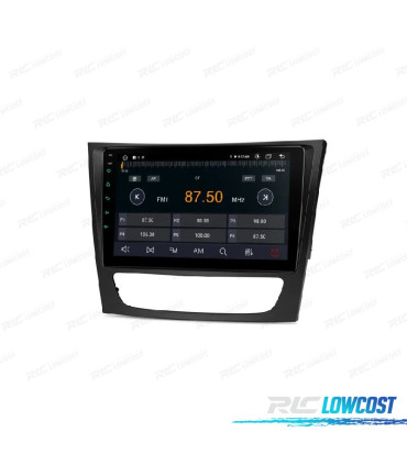 RADIO GPS ANDROID 11 PER MERCEDES E W211 02-08 W219 CLS 02-08