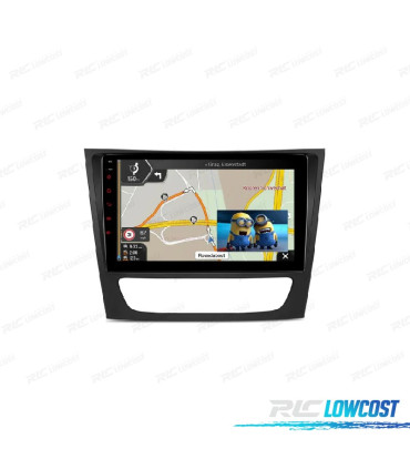 RADIO GPS ANDROID 11 PER MERCEDES E W211 02-08 W219 CLS 02-08