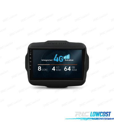 RADIO GPS ANDROID 14 PER JEEP RENEGADE 15-20