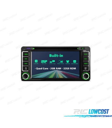 RADIO GPS ANDROID 10 PER TOYOTA COROLLA RAV4 LAND CRUISER