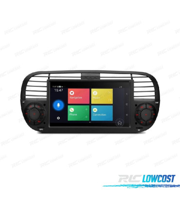 RADIO GPS ANDROID 12 PER FIAT 500 07-15