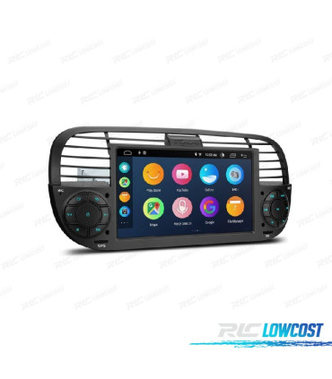 RADIO GPS ANDROID 12 PER FIAT 500 07-15