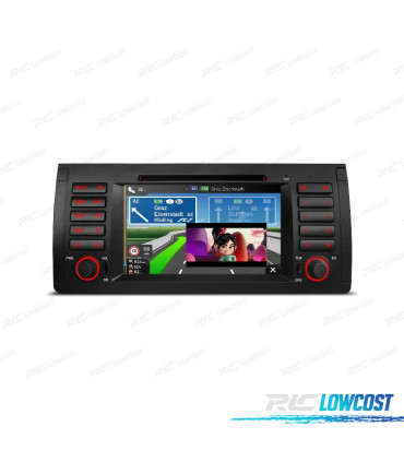 RADIO GPS ANDROID 12 PER BMW X5 E53 99-06
