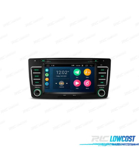 RADIO GPS ANDROID 12 PER SKODA OCTAVIA YETI 08-14