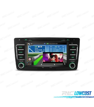 RADIO GPS ANDROID 12 PER SKODA OCTAVIA YETI 08-14