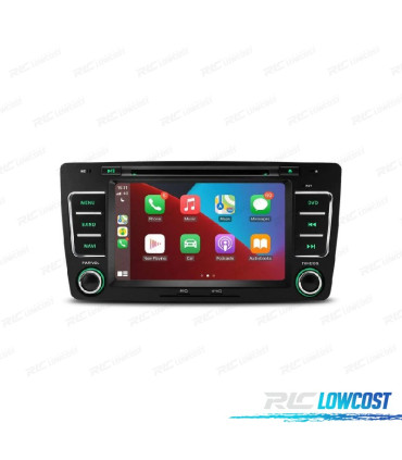 RADIO GPS ANDROID 12 PER SKODA OCTAVIA YETI 08-14
