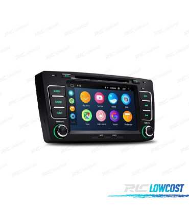 RADIO GPS ANDROID 12 PER SKODA OCTAVIA YETI 08-14
