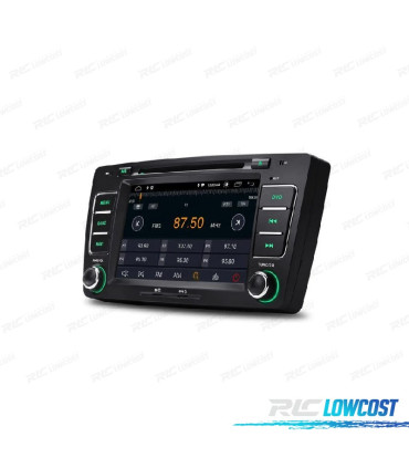 RADIO GPS ANDROID 12 PER SKODA OCTAVIA YETI 08-14