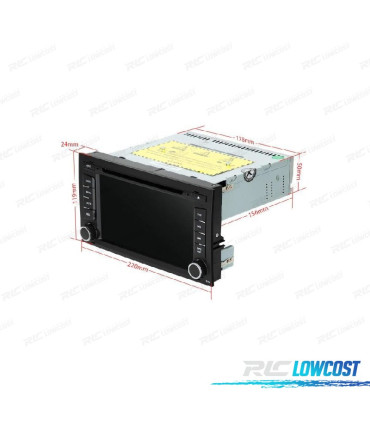 RADIO GPS ANDROID 12 PER SEAT LEON MK3 2013-2018