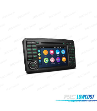 RADIO GPS ANDROID 12 MERCEDES ML W164 GL X164 05-12