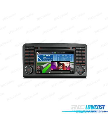 RADIO GPS ANDROID 12 MERCEDES ML W164 GL X164 05-12