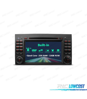 RADIO GPS ANDROID 14 PER MERCEDES VITO VIANO SPRINTER W245 W169 W639 W906