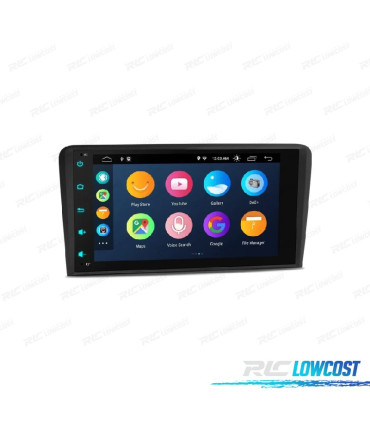 RADIO GPS ANDROID 12 PER AUDI A3 S3 RS3 03-12