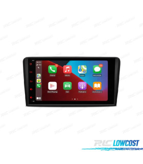 RADIO GPS ANDROID 12 PER AUDI A3 S3 RS3 03-12