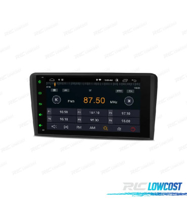 RADIO GPS ANDROID 12 PER AUDI A3 S3 RS3 03-12