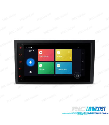 RADIO GPS ANDROID 12 PER AUDI A4 S4 RS4 SEAT EXEO 00-08