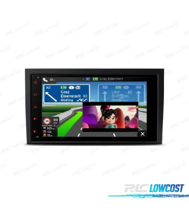 RADIO GPS ANDROID 12 PER AUDI A4 S4 RS4 SEAT EXEO 00-08