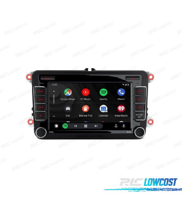 RADIO GPS ANDROID 14 PER VOLKSWAGEN VW SKODA SEAT